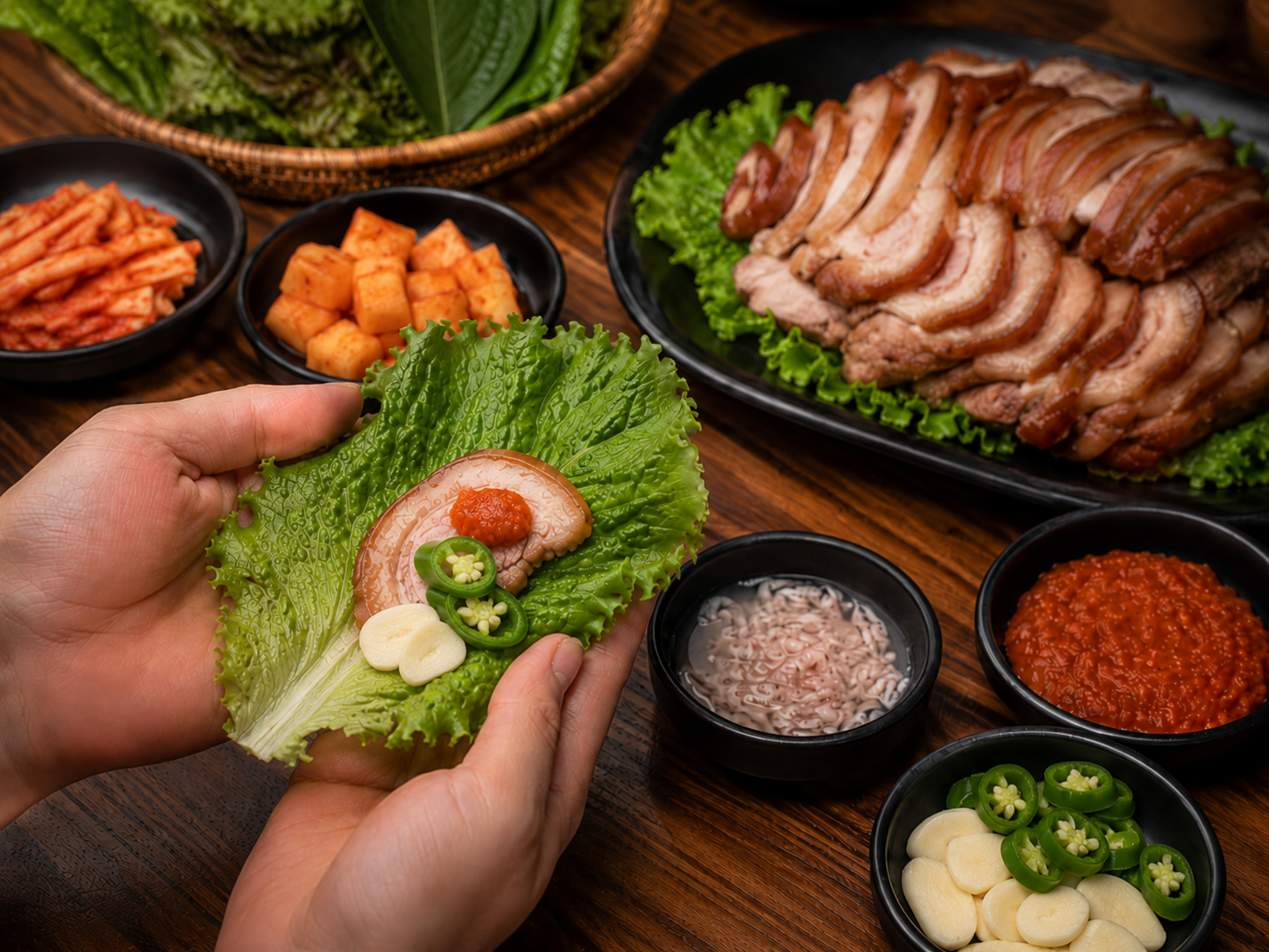 Korean Ssam