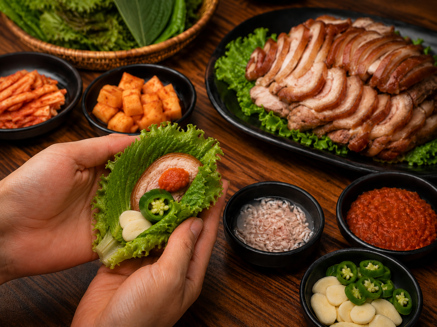 Step 4 - fold the ssam